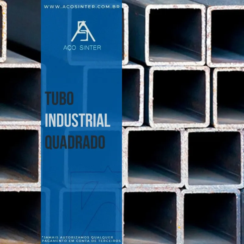 TUBO INDUSTRIAL QUADRADO