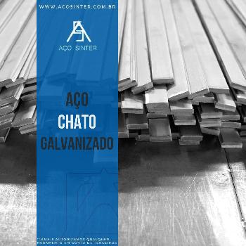 Barra Chata de Aço Galvanizado Preço