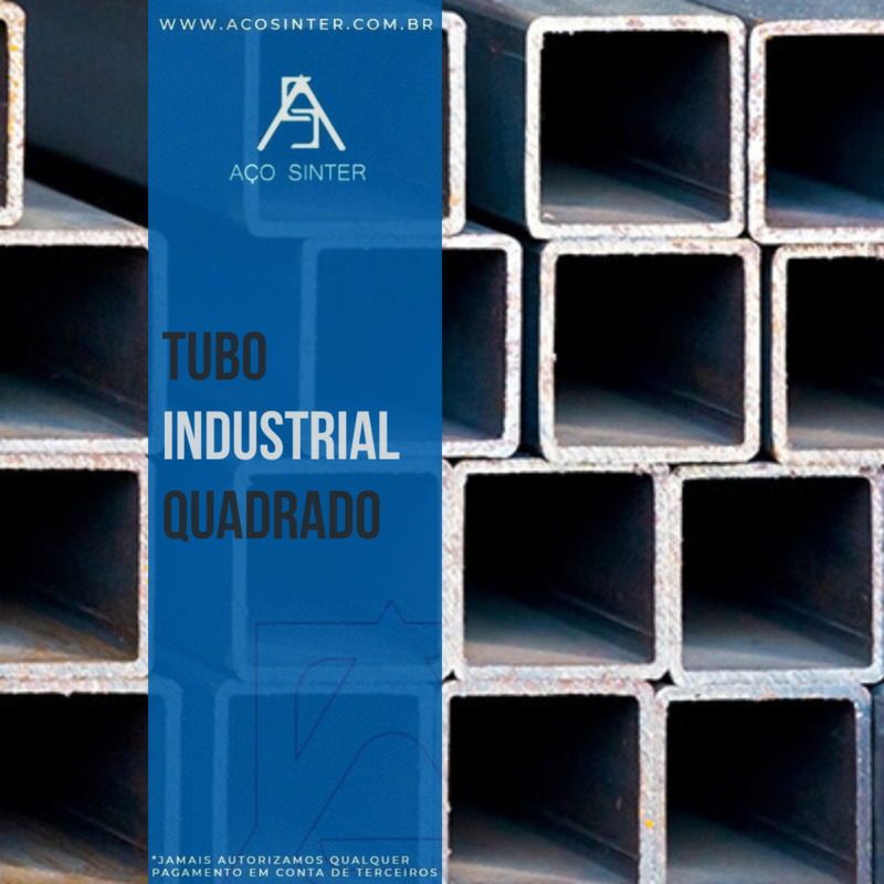 Tubo Industrial Quadrado