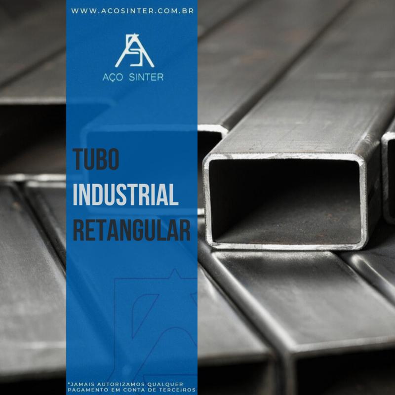 Tubo Industrial Retangular