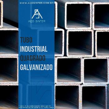 Tubo Galvanizado Quadrado Preço